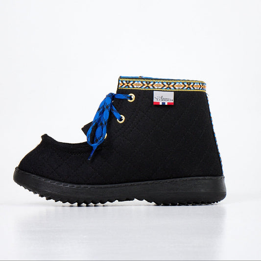Nesna Lobben Felt Boots - Black