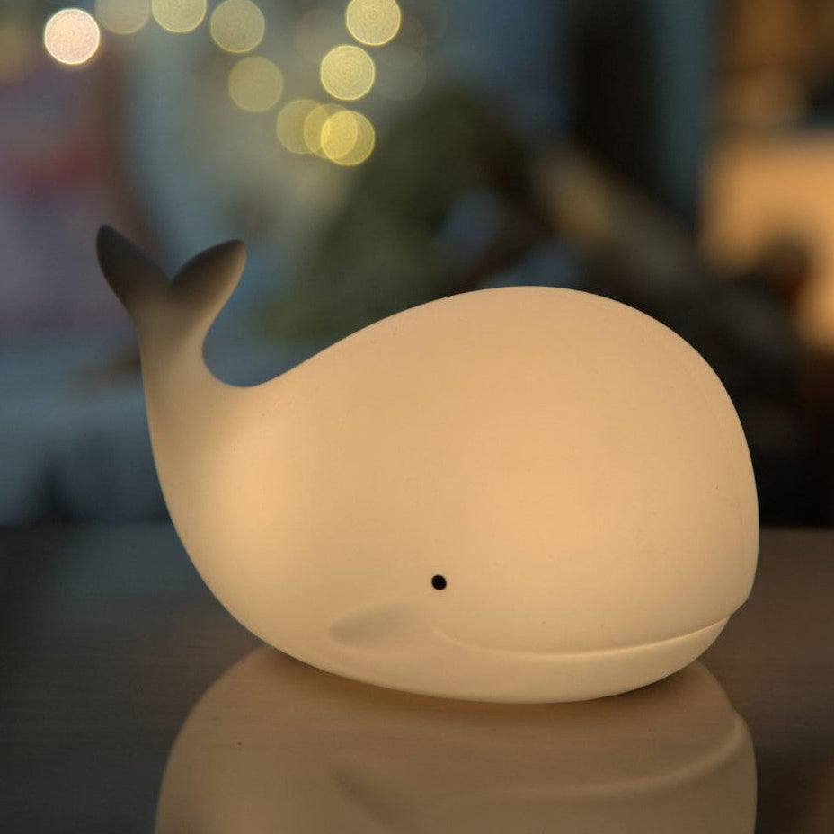 Whale Silicone Lamp with Remote