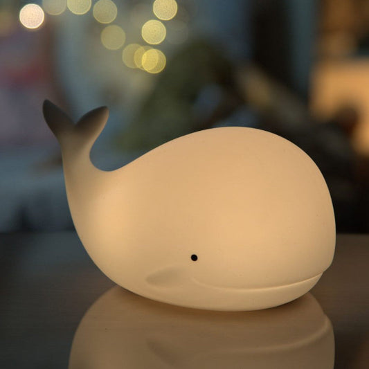 Whale Silicone Lamp with Remote